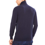 August Sweater // Navy Blue (L)