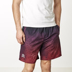 Men's UltraLight Training Shorts // Embers (XXS)