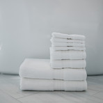 Alfred Sung Hotel Collection // 8-Piece Towel Set (White)
