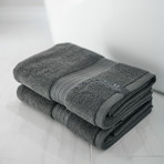 Alfred Sung Hotel Collection // Bath Towel // Set of 2 (White)