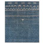 Marrakesh Collection // Contemporary Shag Wool Berber Rug