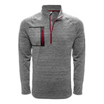 Vault // Heather Charcoal + Flame Red (L)