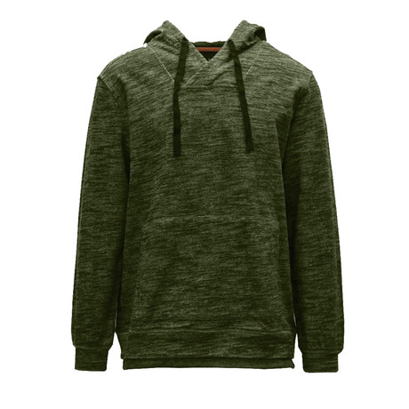Churchill Hoodie // Heather Tactical Green (S)