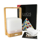 Lucis Bamboo + Handle + Power bank + Free Travel Kit