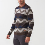 Len Tricot Sweater // Brown (2XL)