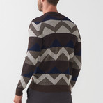 Len Tricot Sweater // Brown (XL)