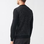 MCR // Bryon Tricot Sweater // Black (L)