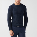 MCR // Jarod Tricot Sweater // Dark Blue (L)