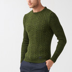 Jarod Tricot Sweater // Khaki (L)