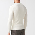 Jarod Tricot Sweater // Ecru (2XL)