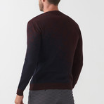 Roscoe Tricot Sweater // Claret Red (XL)
