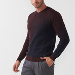 Roscoe Tricot Sweater // Claret Red (L)