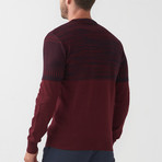 Sal Tricot Sweater // Claret Red (L)