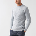 Boraz Tricot Sweater // Blue (L)