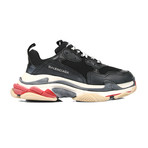 Tripple S Sneakers // Black + Red (Euro: 43)