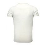 Skull Eagle T-Shirt // Off-White (L)