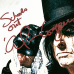 Alice Cooper // Signed Photo // Custom Frame