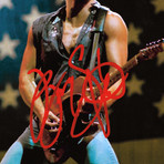 Bruce Springsteen // Signed Photo // Custom Frame
