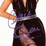 Céline Dion // Signed Photo // Custom Frame