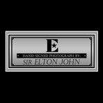 Elton John // Signed Photo // Custom Frame
