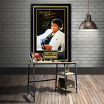 Michael Jackson // Signed Thriller Poster // Custom Frame