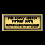 Rocky Horror Picture Show // Tim Curry Signed Photo // Custom Frame