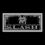 Slash // Signed Photo // Custom Frame