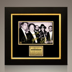 The Three Tenors // Michael Jackson + Pavarotti + Domingo + Carreras + Levine Signed Photo// Custom Frame