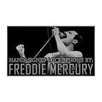 Freddy Mercury // Signed Vintage Microphone // Custom Museum Display (Signed Microphone Only)