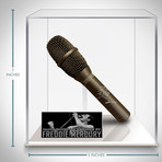 Freddy Mercury // Signed Vintage Microphone // Custom Museum Display (Signed Microphone Only)