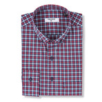 Marcus Checked Shirt // Red (XS)