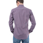 Marcus Checked Shirt // Red (L)