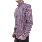 Lucius Checked Shirt // Red (L)