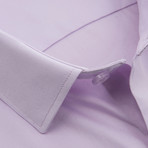 Majorian Slim Fit Cotton Shirt // Purple (2XL)