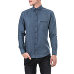 Carus Flannel Shirt // Blue (XS)