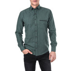 Numerian Flannel Shirt // Green (S)