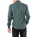 Numerian Flannel Shirt // Green (XS)