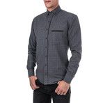 Constatine Flannel Shirt // Gray (L)