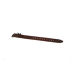 1 Piece Military Watch Strap // Brown Chromexcel // PVD Buckle (18mm)