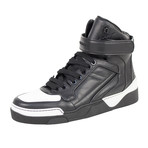 Tyson High-Top Sneakers // Black + White (US: 6)
