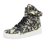 Floral Print Tyson High-Top Sneakers // Multi-Color (US: 6)