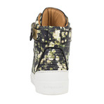 Floral Print Tyson High-Top Sneakers // Multi-Color (US: 8)