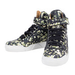 Floral Print Tyson High-Top Sneakers // Multi-Color (US: 6)