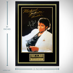 Michael Jackson // Signed Thriller Poster // Custom Frame