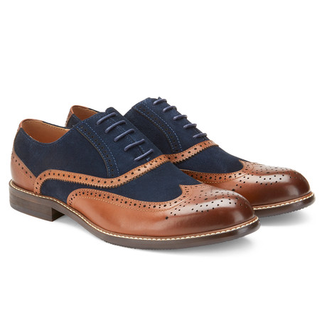 The Horvat Shoe // Tan Navy (US: 7.5)