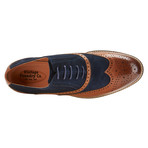 The Horvat Shoe // Tan Navy (US: 12)