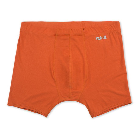 Super-Soft Boxer Briefs // Orange (S)