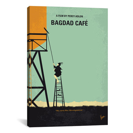Bagdad Cafe (26"W x 18"H x 0.75"D)