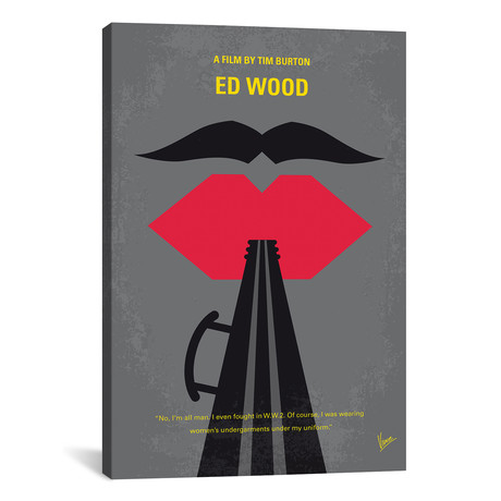 Ed Wood (26"W x 18"H x 0.75"D)