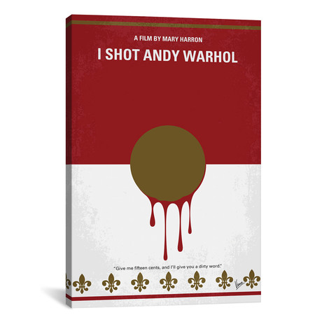 I Shot Andy Warhol (26"W x 18"H x 0.75"D)